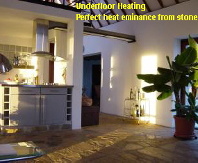 Underfloor Heating
Perfect heat eminance from stone
